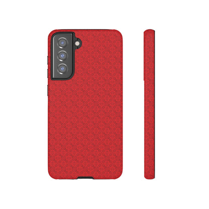 Vibrant Kaleidoscope - Red - Scarlet - Tough Cases