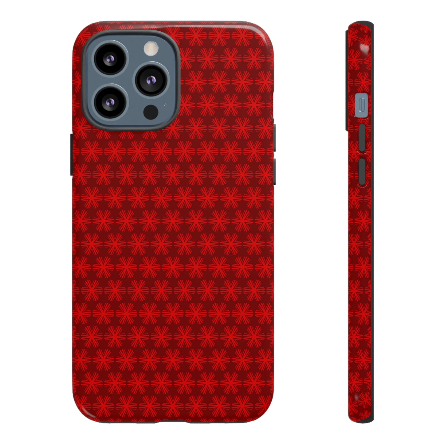 Red V Star Pattern - Tough Cases