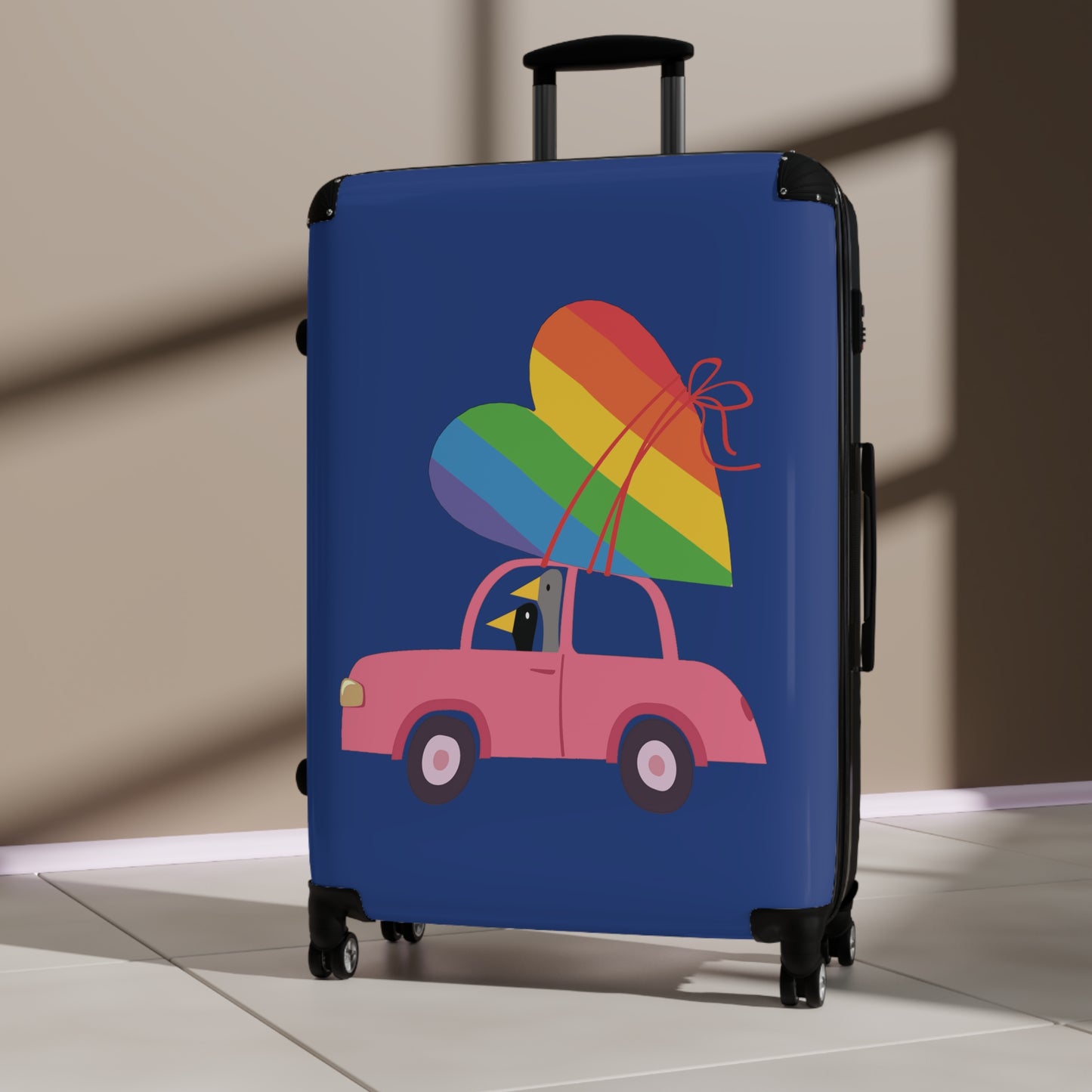 Ducks delivering a LOT of love - Blue - Pride - Suitcases