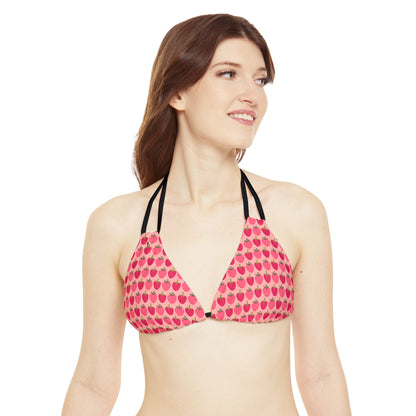 Sweet as a strawberry - Strappy Bikini Set