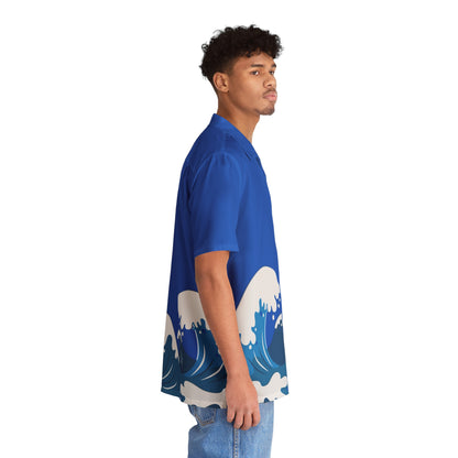 Rough seas - Men's Hawaiian Shirt