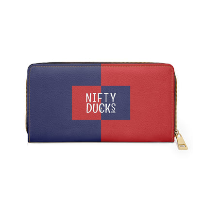 Buffalo - Red White and Blue City series - Zipper Wallet