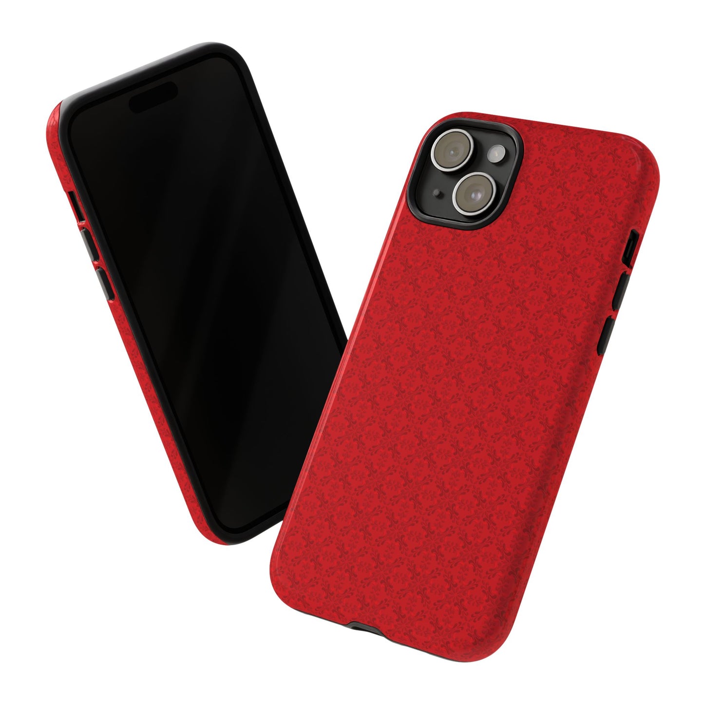 Vibrant Kaleidoscope - Red - Scarlet - Tough Cases