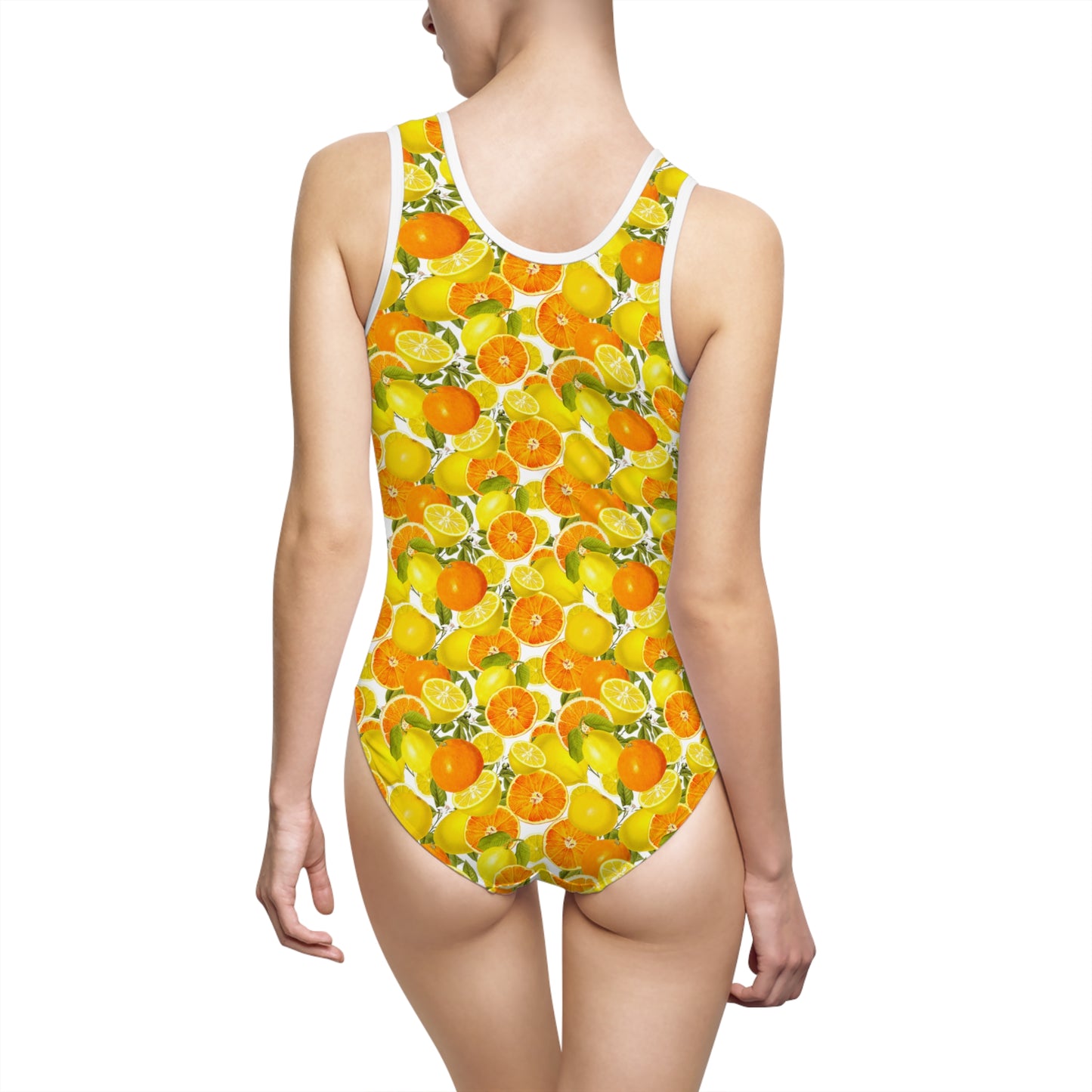 Summer Citrus - Women's Classic One-Piece Swimsuit