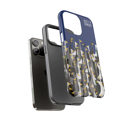 That is a LOT of ducks - Logo - Blue 003377 - Tough Cases