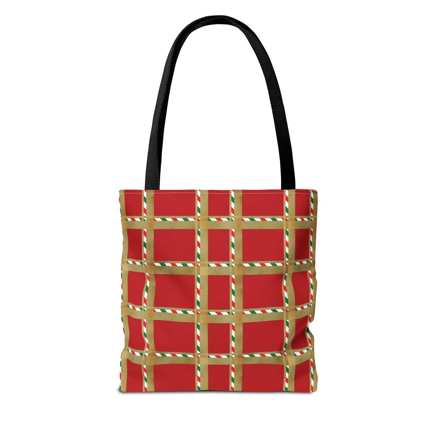 North Pole Plaid - Tote Bag