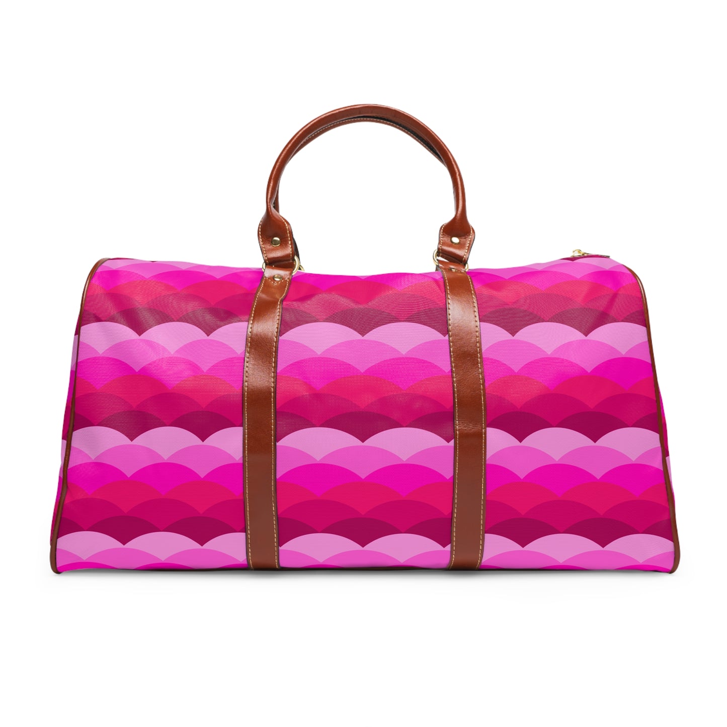 Variations on a Pink Rose - Waterproof Travel Bag