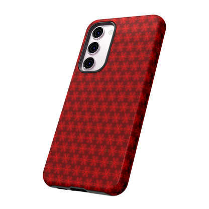 Red V Star Pattern - Tough Cases