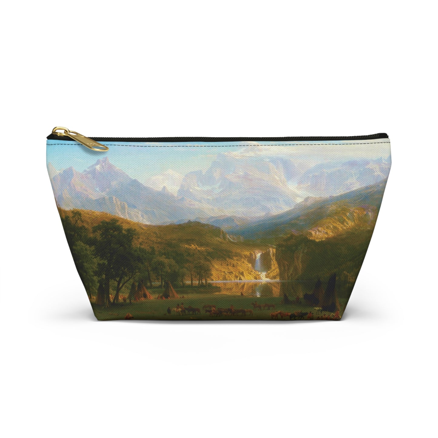 Albert Bierstadt - The Rocky Mountains - Lander's Peak - Accessory Pouch w T-bottom