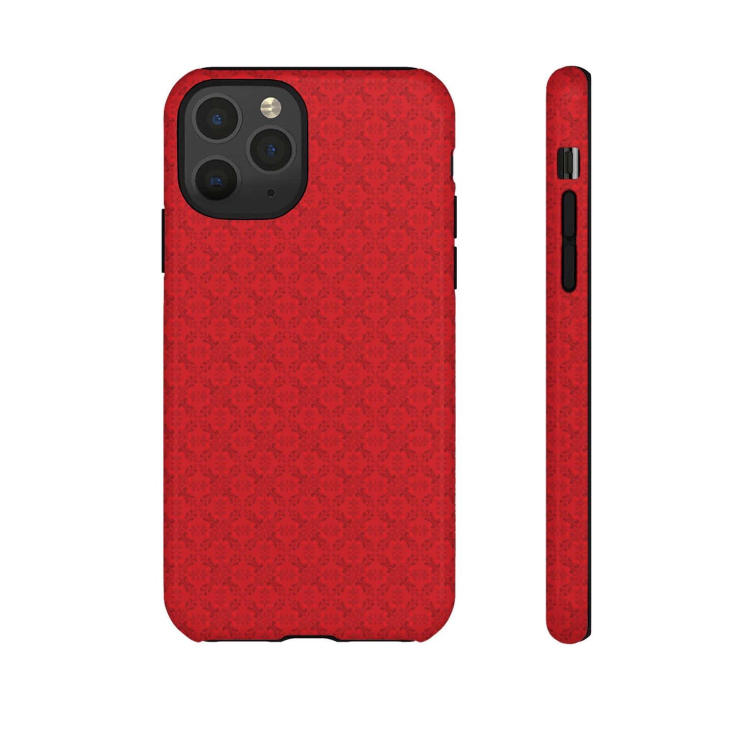 Vibrant Kaleidoscope - Red - Scarlet - Tough Cases