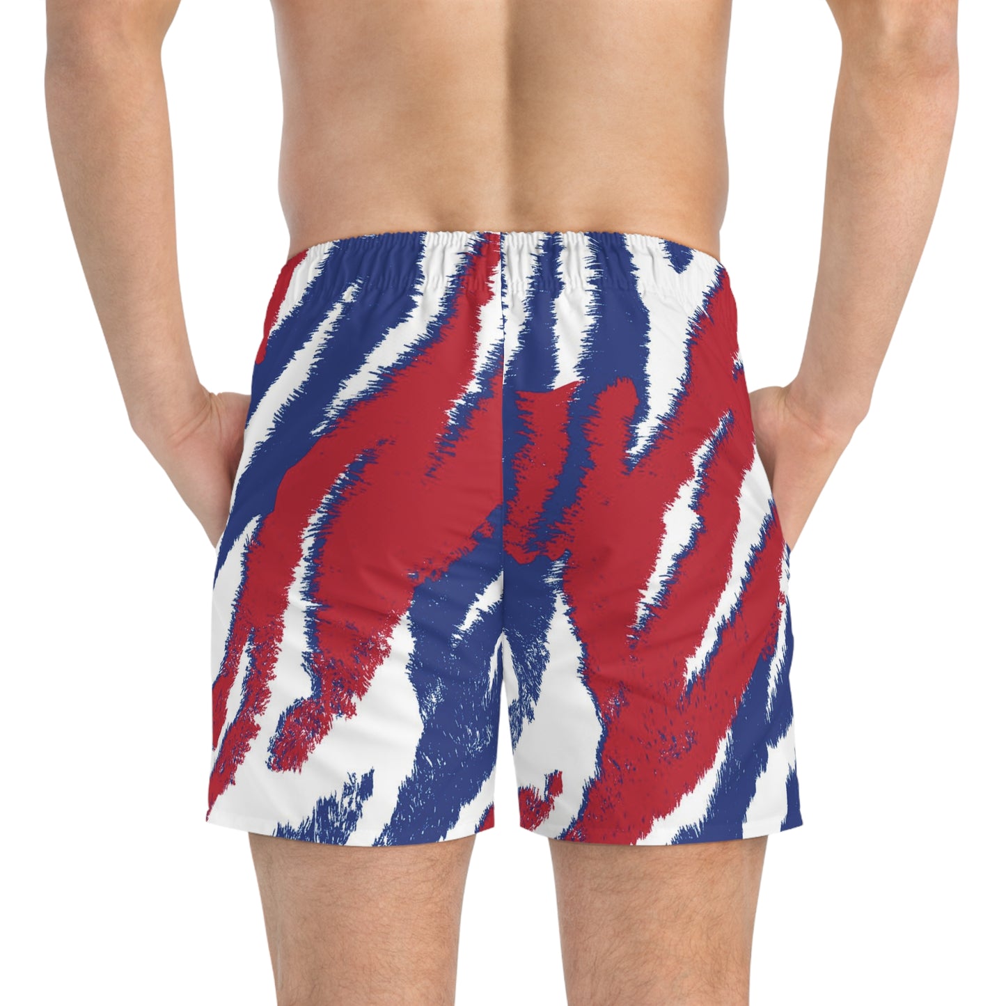 Red White and Blue - Swim Trunks