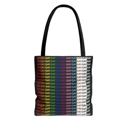 GAY GAY GAY - Black 000000 - Tote Bag