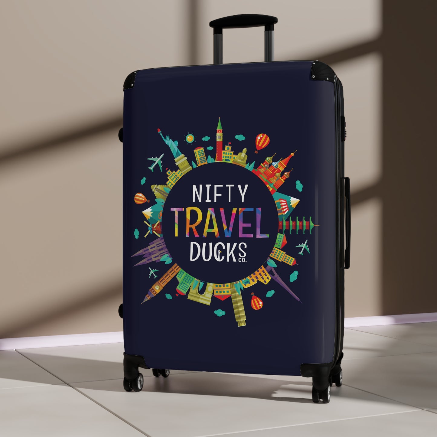 Nifty Ducks Co + Travel - Suitcase