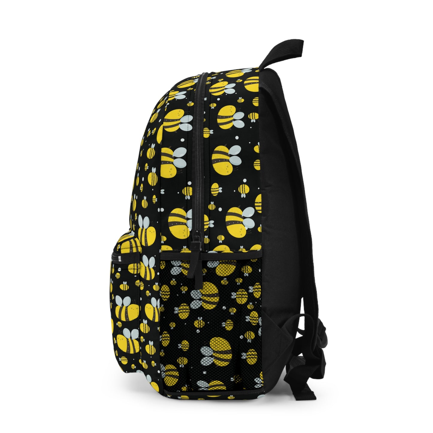 Lots of Bees - Black 000000 - Backpack