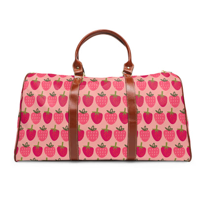 Sweet as a strawberry - Waterproof Travel Bag