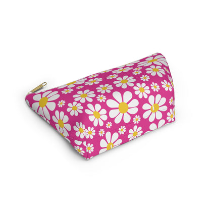 Ducks in Daisies - Mean Girls Lipstick ff00a8 - Accessory Pouch w T-bottom