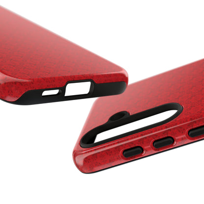 Vibrant Kaleidoscope - Red - Scarlet - Tough Cases