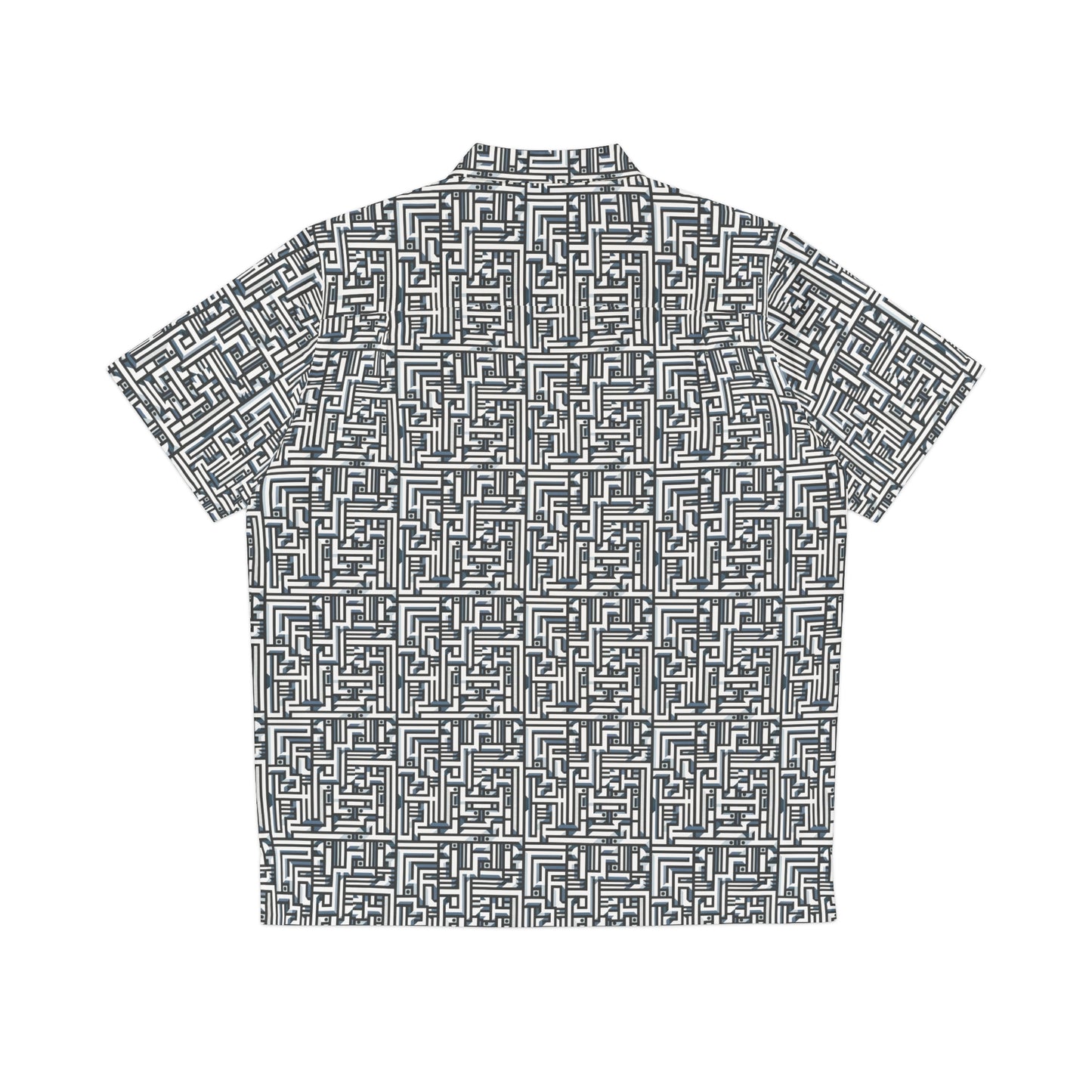 Futuristic Pattern - Men's Hawaiian Shirt