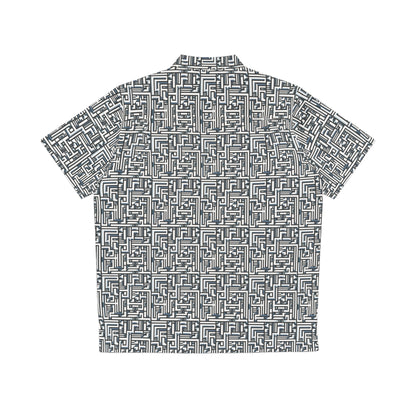 Futuristic Pattern - Men's Hawaiian Shirt