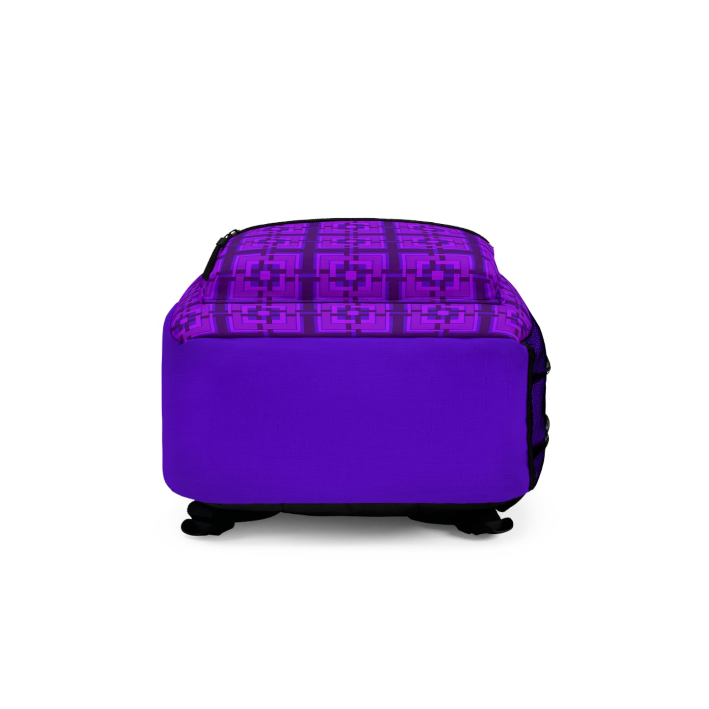 Intersecting Squares - Purple - Backpack