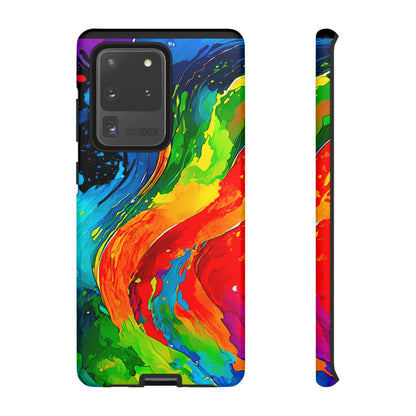 Color Splash - Black 000000 - Tough Cases