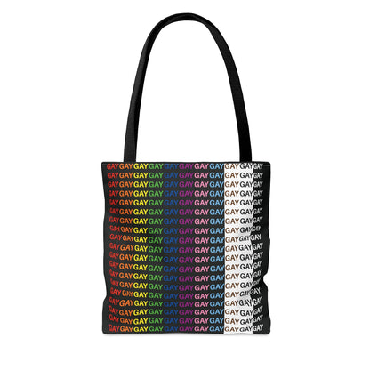 GAY GAY GAY - Black 000000 - Tote Bag