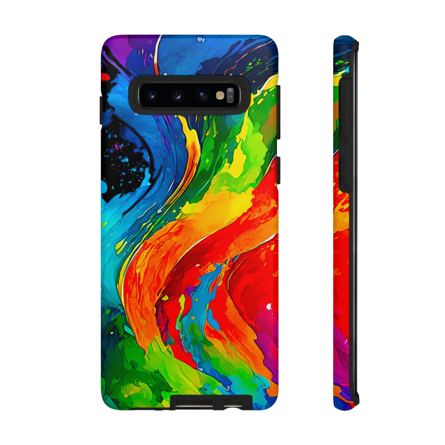 Color Splash - Black 000000 - Tough Cases