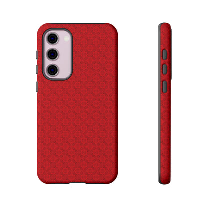 Vibrant Kaleidoscope - Red - Scarlet - Tough Cases