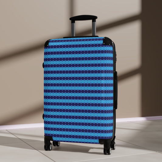 Blueberry Bliss - Azure 0080FF - Suitcase