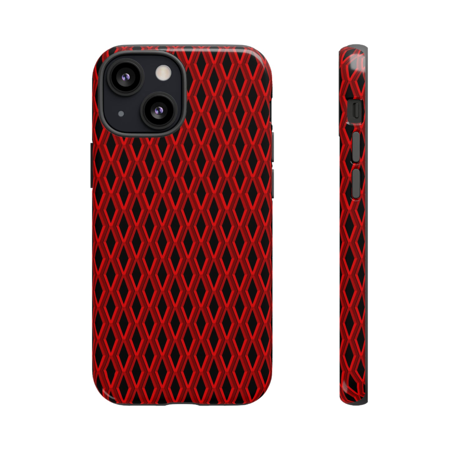 Diamond Geometric pattern5 - 000000 - Tough Cases