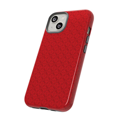 Vibrant Kaleidoscope - Red - Scarlet - Tough Cases