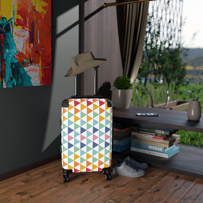 Colorful Triangles - Suitcase