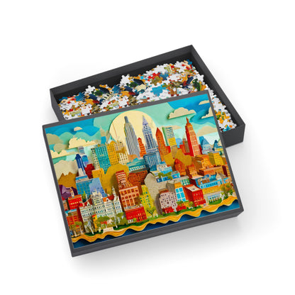 Cityscape1 - Puzzle (500, 1000-Piece)