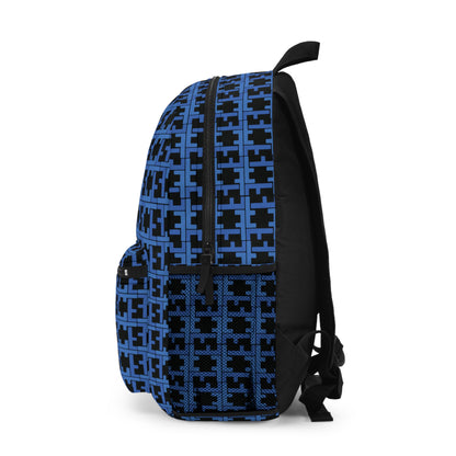 Letter Art - F - Black 000000 - Backpack