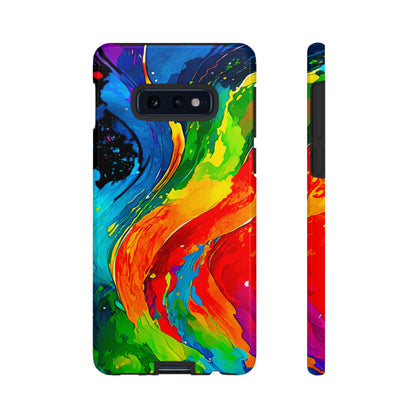 Color Splash - Black 000000 - Tough Cases