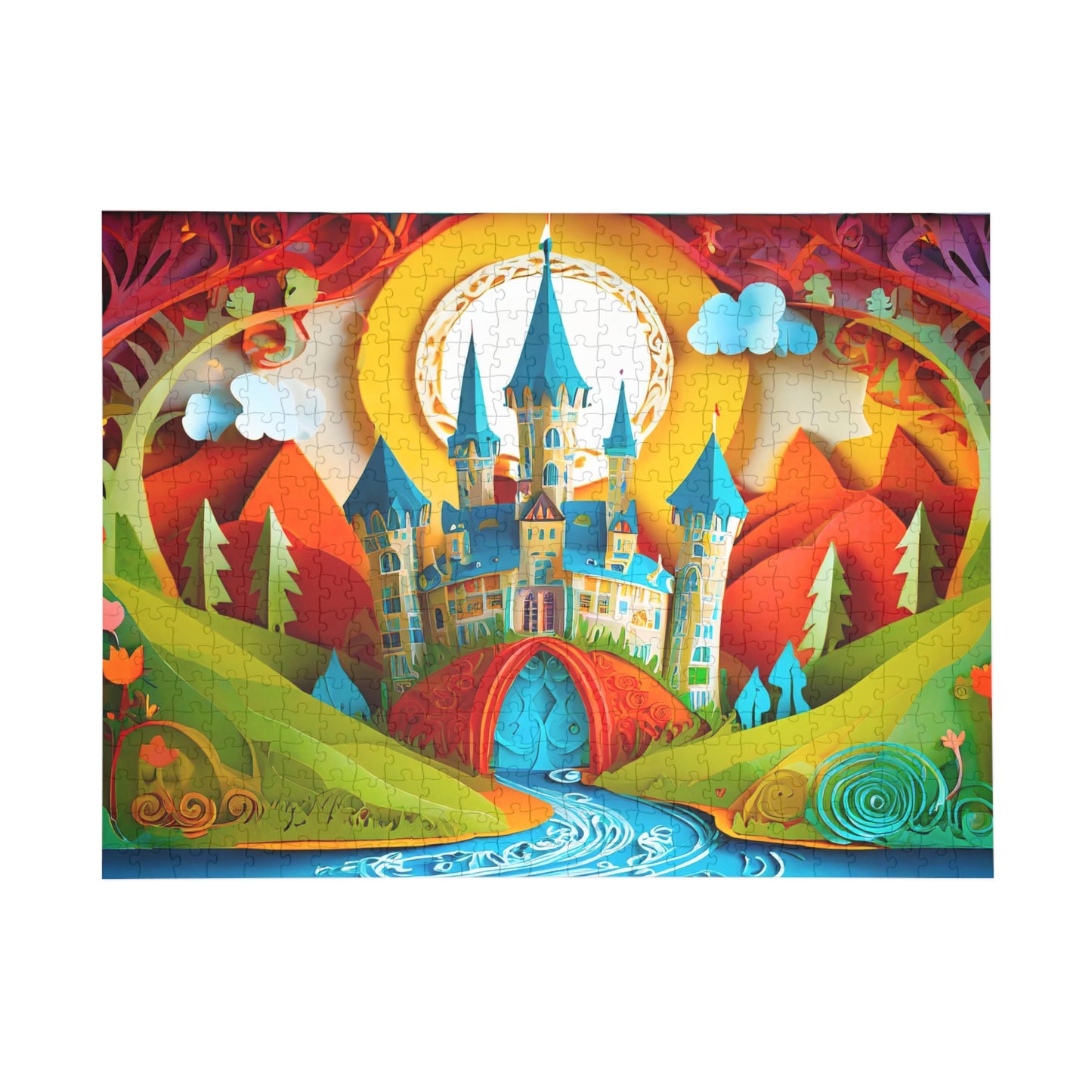 Fantastical Castle2 - Puzzle (500, 1000-Piece)