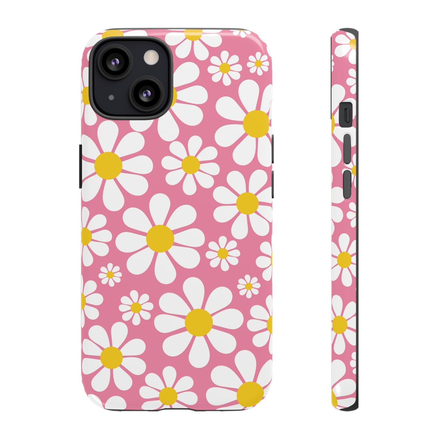 Daisies - Baby Doll Pink F88CAE- Tough Cases