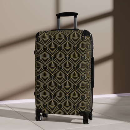 Art Deco 10 - Black 000000 - Suitcase