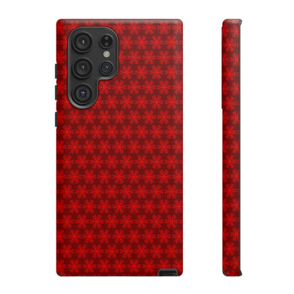 Red V Star Pattern - Tough Cases