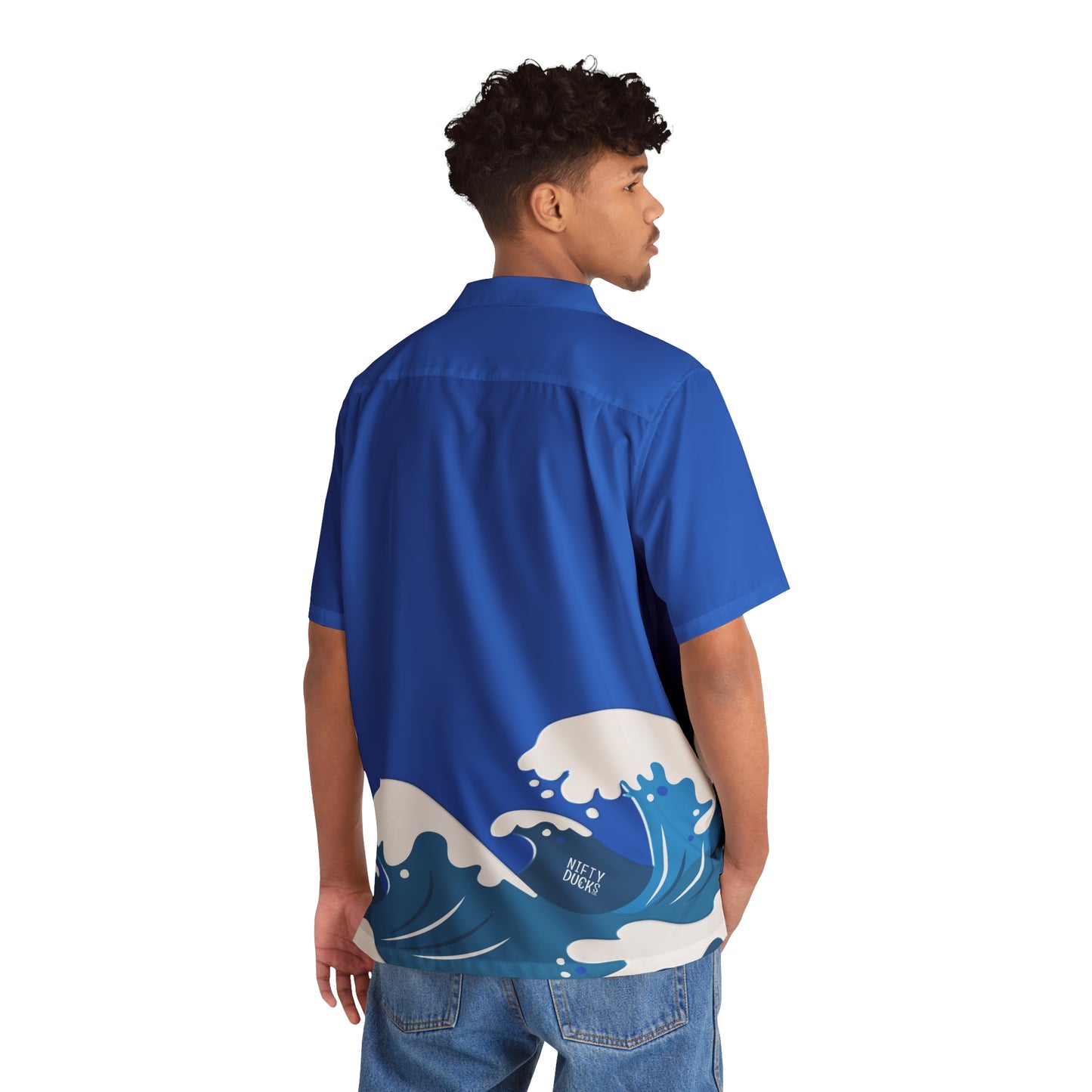 Rough seas - Men's Hawaiian Shirt