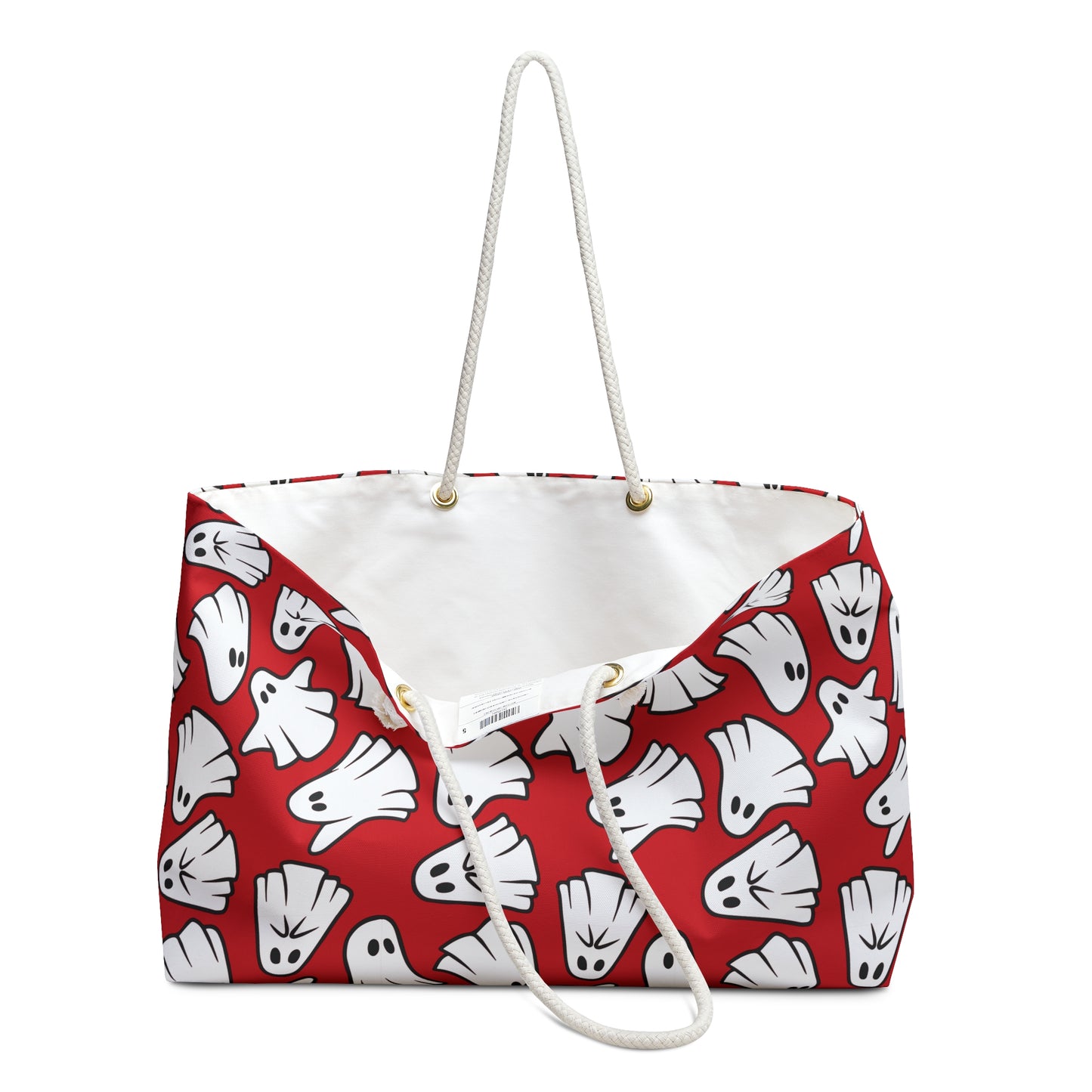 Boo - Ghosts - Halloween - Scarlet de0000 - Weekender Bag