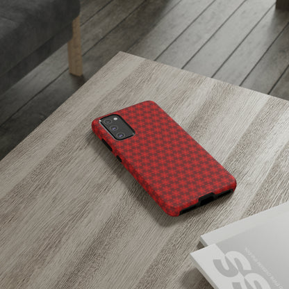 Red V Star Pattern - Tough Cases