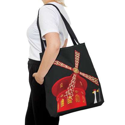 Ducks admiring Moulin Rouge - Tote Bag