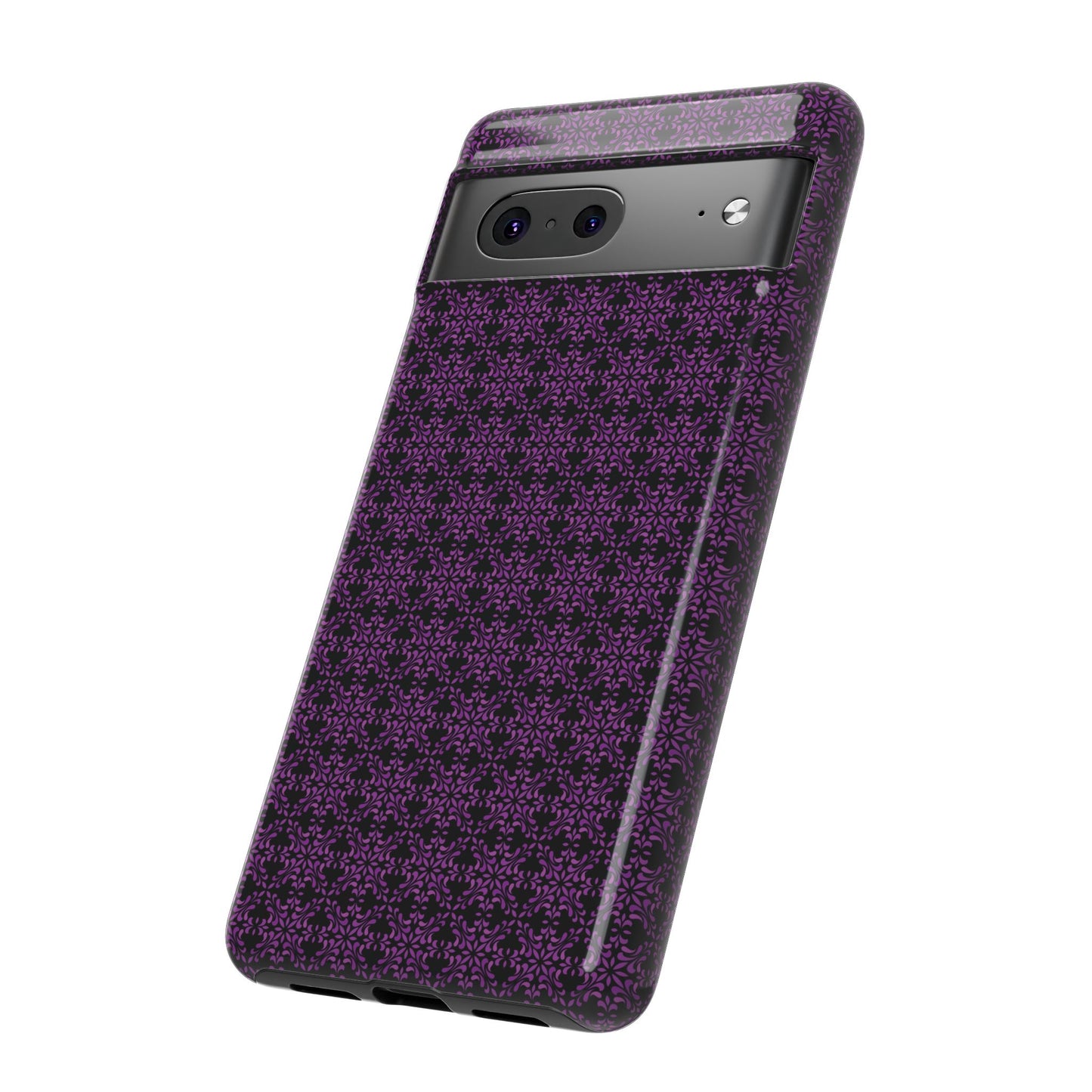 Vibrant Kaleidoscope - Purple - Black - Tough Cases