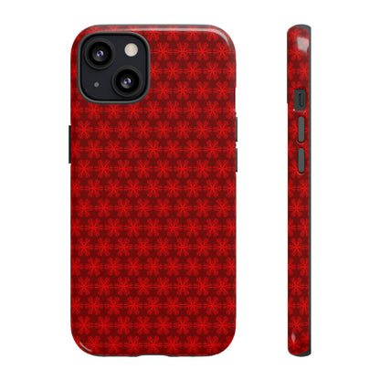 Red V Star Pattern - Tough Cases