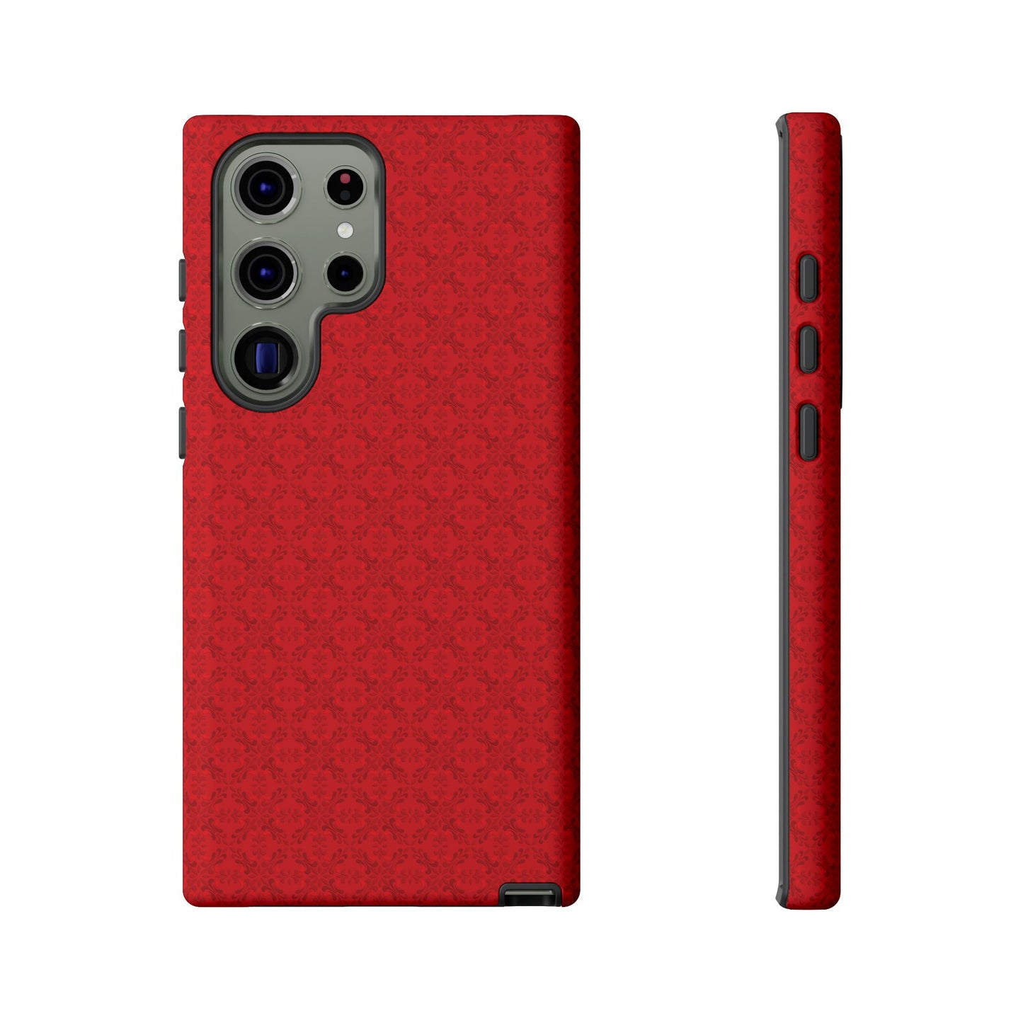 Vibrant Kaleidoscope - Red - Scarlet - Tough Cases