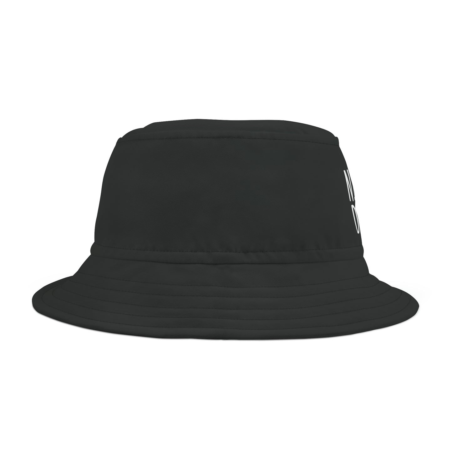 Nifty Ducks Co -  Logo - Black 000000 - Bucket Hat (AOP)