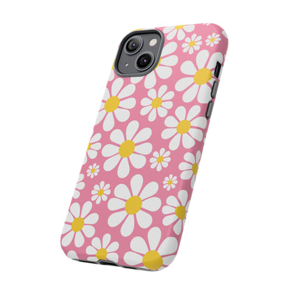 Daisies - Baby Doll Pink F88CAE- Tough Cases