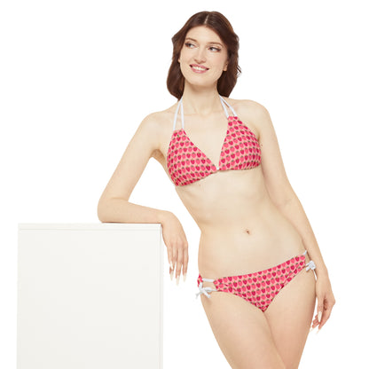 Sweet as a strawberry - Strappy Bikini Set