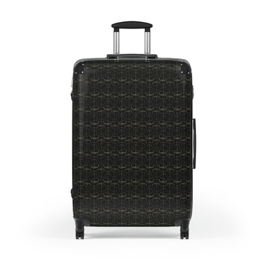 Anchors Away - Black Gray - Black 000000 - Suitcase